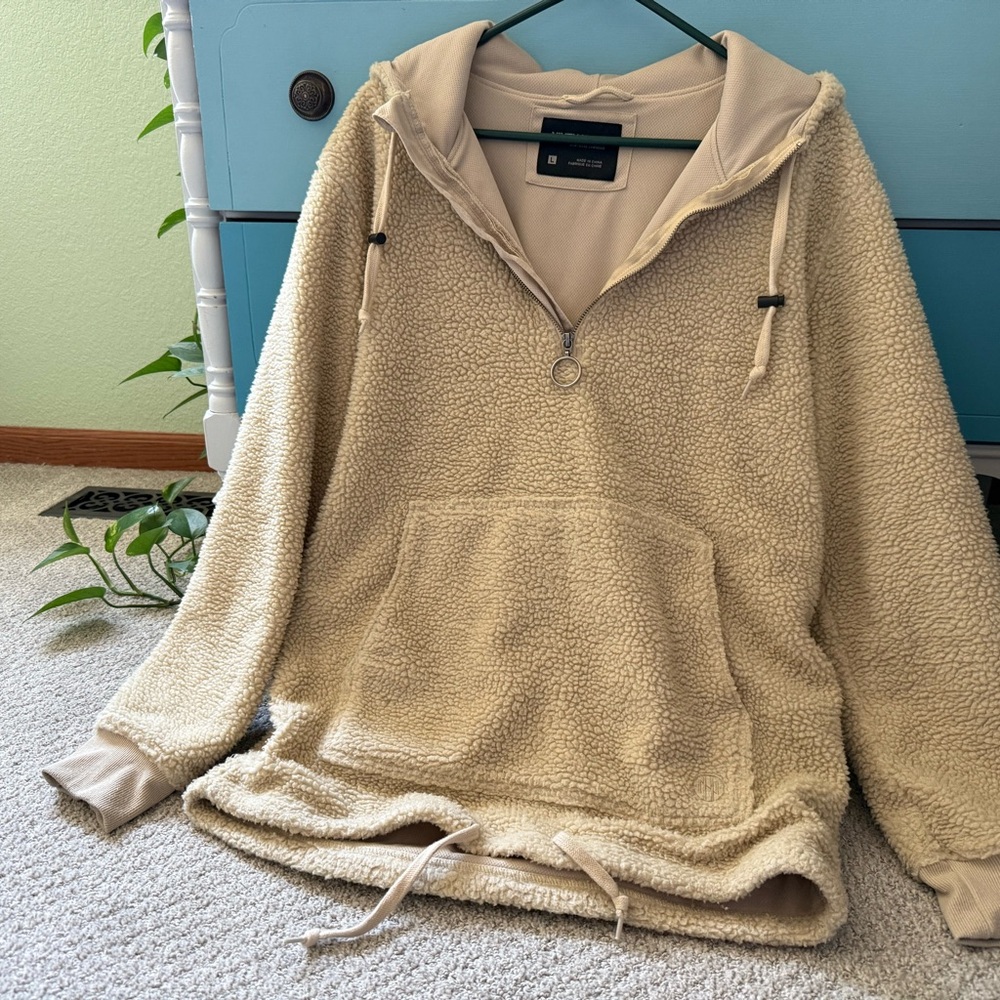 Ninth Hall Beige Hoodie